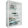vcm glasvitrine haengend vitrine glas mit esg-sicherheitsglas masse h 91 x b 60 x t 25 cm haengevitrine glas modern und platzsparend glas vitrinenschrank - udina l