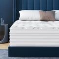 queblox matratze 140x200cm taschenfederkernmatratze hoehe 28 cm 7-zonen orthopaedischematratze mit komfortschaumgewebe mit weicher oberflaeche fuer erwachsenehaertegrad h3